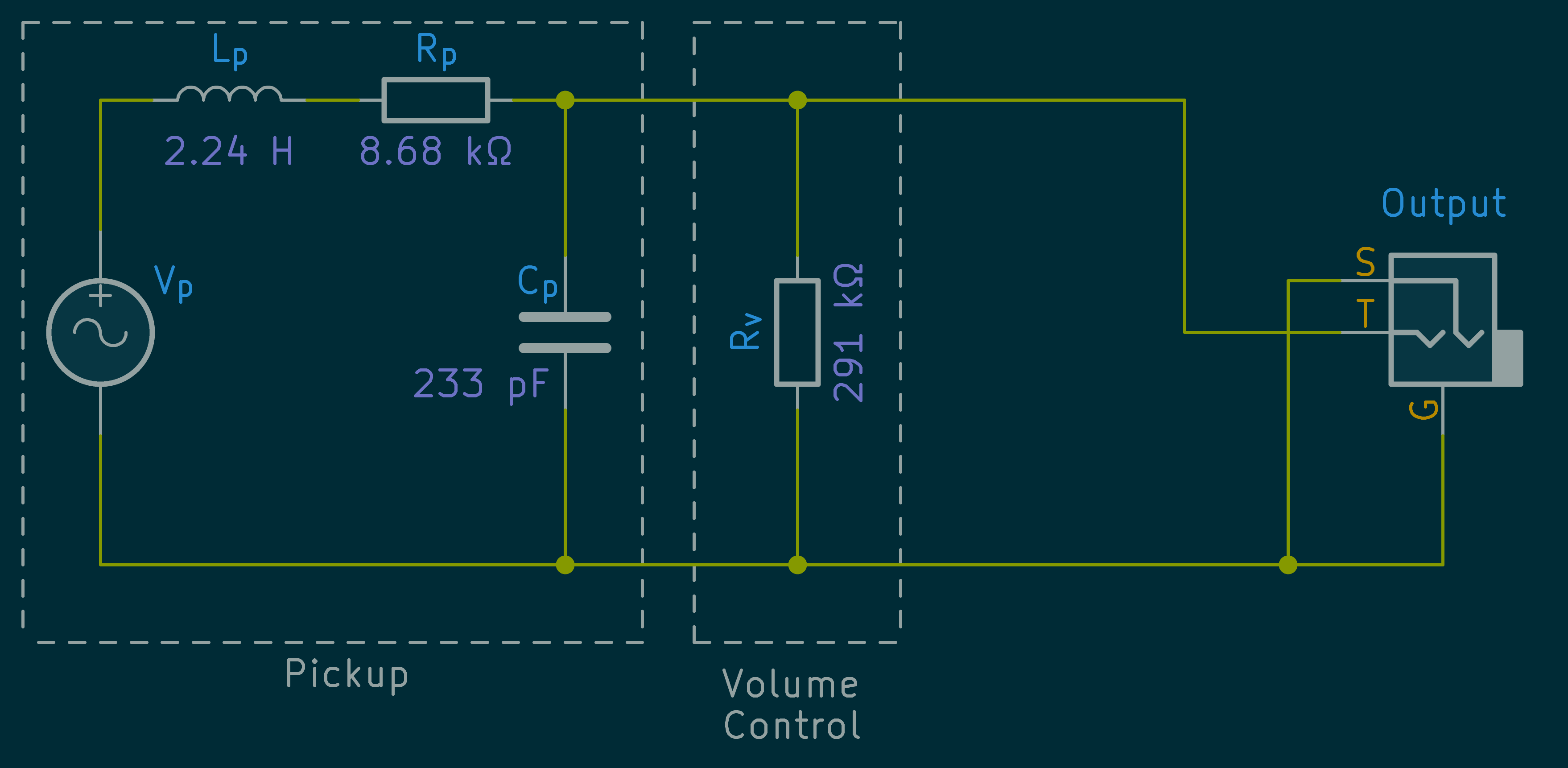 Macalister Electronics Guitar Pickup Equivalent Circuits